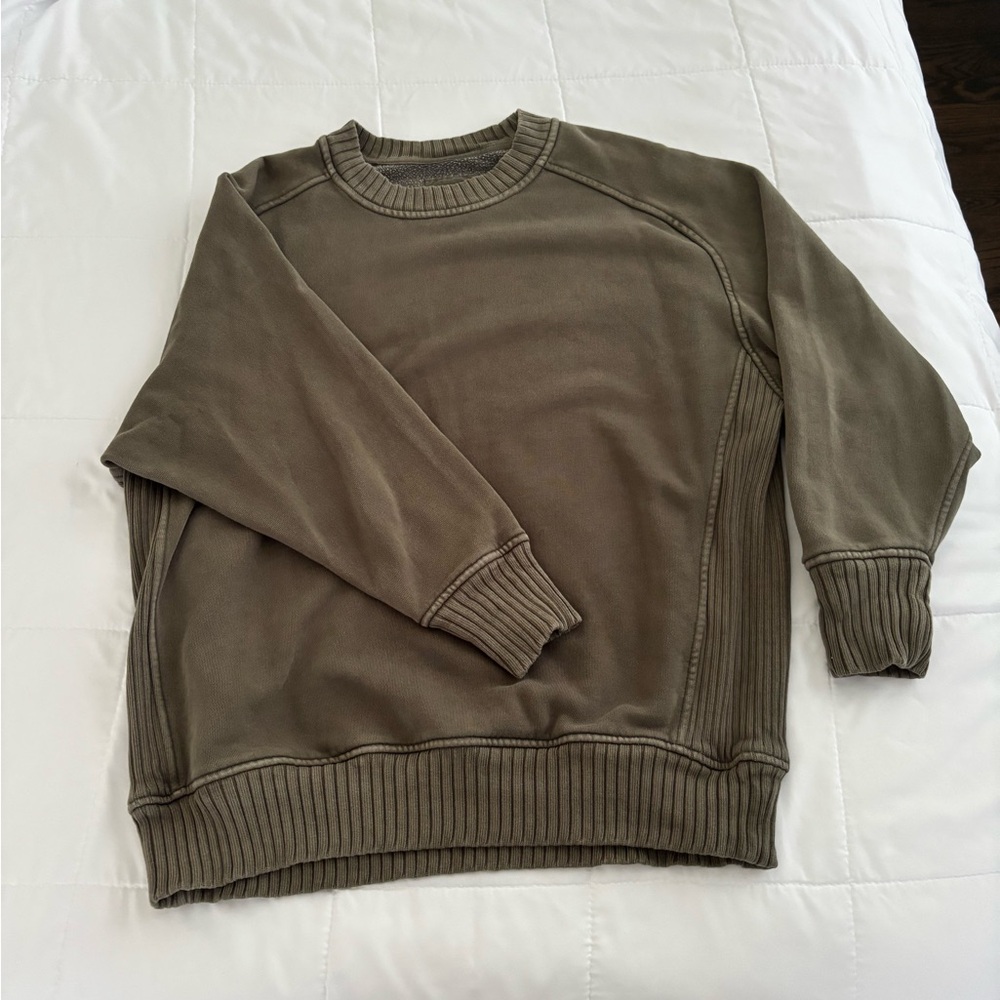 Aerie Olive Green Sweatshirt